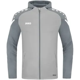 Jako Performance Kapuzenjacke Herren soft grey/steingrau S