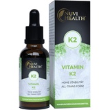 Nuvi Health Vitamin K2 MK-7 200 μg Tropfen 50 ml