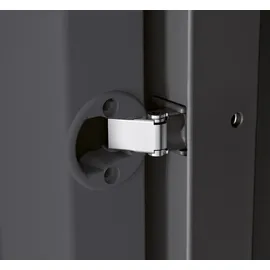 KETER Niedriger Lagerschrank Garage XL 99 x 54 x 89 cm Schwarz