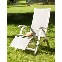 Gartenrelaxsessel Acamp Metall/Textil
