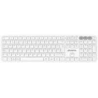 Phoenix Technologies K300g Bluetooth Dual Funktastatur Spanisch - White