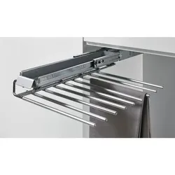 HETTICH Hosenhalter Silent System Stahl verchromt