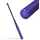 Relaxdays Baseballschläger Aluminium, 34 Zoll/ 86 cm, Rutschfester Griff, Leichter Softball Schläger, Aluschläger, blau