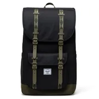 Herschel Little America Rucksack Black-Ivy Green