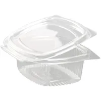 Natürlich Nette Nette 400 Verpackungsbecher 1000ml mit Klappdeckel rPET