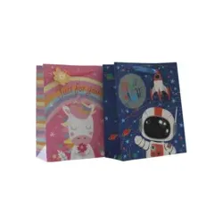 PBS Geschenktragetasche Kind bunt sortiert 55023 32x26x12cm
