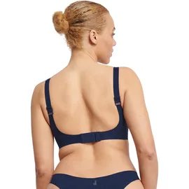 SLOGGI Damen Zero Feel 2.0 Soft Bra, Navy Blue, L