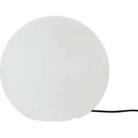 Licht-Erlebnisse Kugelleuchte Kunststoff Ø 40 cm E27 600 lm IP65 weiß