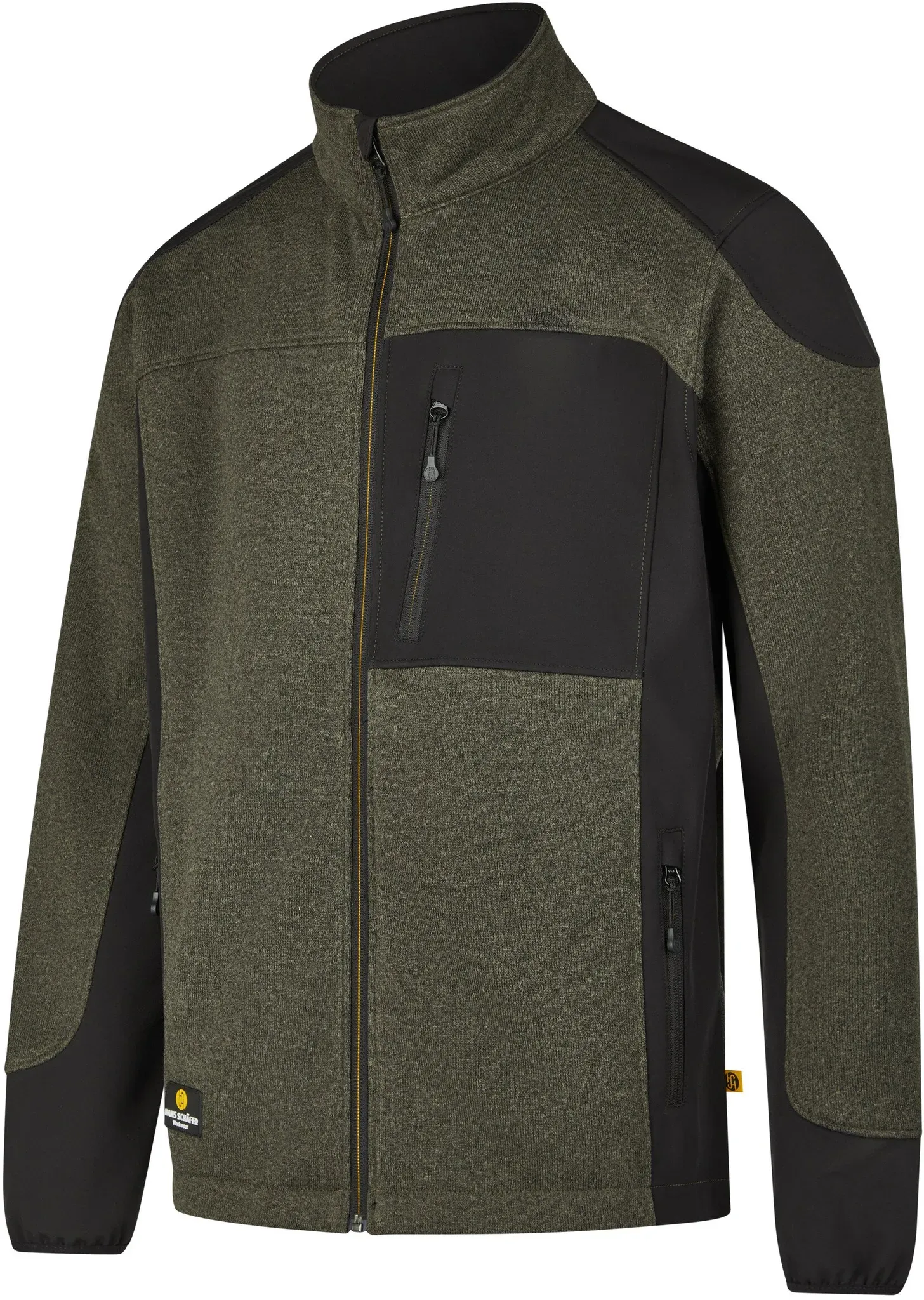 Hans Schäfer Strickfleecejacke Smart, oliv, S