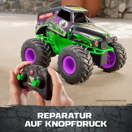 Spin Master RC-Auto Smash n Bash Grave Digger 2,4GHz RTR schwarz/grün (6072500)