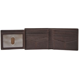 Fossil Neel Bifold With Flip ID Brown