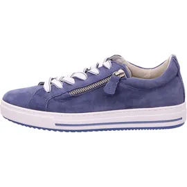Gabor Sportliche Schnürschuhe für Damen, blau, Größe 38 EU / 5 UK
