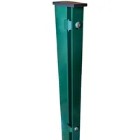 FA-Bausysteme Zaunpfosten 6 cm x 160 cm Moosgrün/Stahl