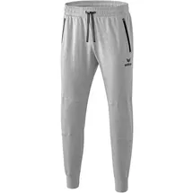 Erima Essential Sweathose light grey melange/black 164