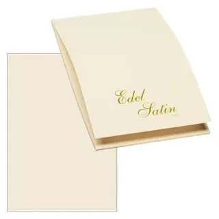 RÖSSLER Rössler-Papier Briefpapier Edel Satin ivory, A4, 40 Blatt,