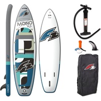 F2 SUP-Board F2 "Mono ohne Paddel" Wassersportboards Gr. 10,5 320 cm, blau Stand Up Paddle