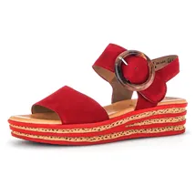 Gabor Keilsandalette Damen Rot 44