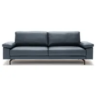 2-Sitzer "hs.450", blau (blaugrau), B:180cm H:85cm T:95cm, CREATION BY ROLF BENZ, Sofas