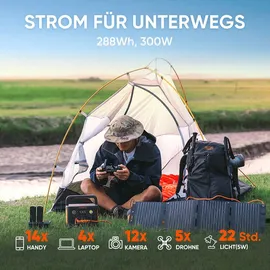 Jackery Explorer 300 Plus + SolarSaga 40W