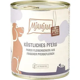 MjAMjAM köstliches Pferd pur, Hunde-Nassfutter