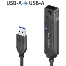 PureLink USB-A 15 m Schwarz