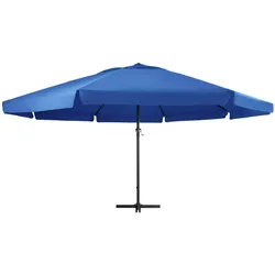vidaXL Sonnenschirm mit Aluminium-Mast 600 cm Azurblau