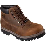 SKECHERS Sergeants Verdict Herren Dunkelbraun 43