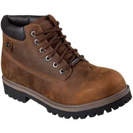 SKECHERS Sergeants Verdict Herren Dunkelbraun 43