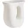Beliani Beistelltisch Ø 42 x 28 cm Weiß