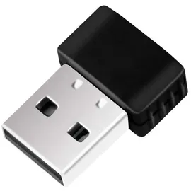 Logilink Wireless LAN 300 MBit/s USB 2.0 Micro Adapter mit WPA2 Verschlüsselung und Datenübertragung bis zu 300 Mbit/s