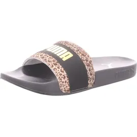 Puma Leadcat 2.0 Animal Pantolette Schwarz - Blau - 40,5