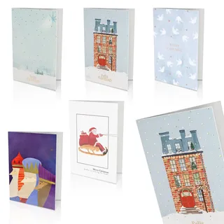 Unicef Packung mit 10 Weihnachtskarten, Art-Kollektion 18