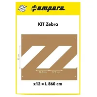 A.m.p.e.r.e A.M.P.E.R.E. Schablonenset Schablonen KIT Zebra