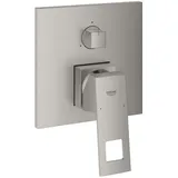 Grohe Eurocube Einhandbatterie mit 3-Wege Umstellung supersteel (24094DC0)