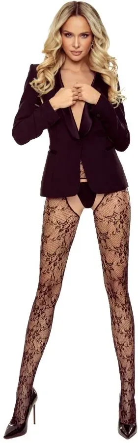 PASSION - TIOPEN 039 SCHWARZE STRUMPFHOSEN 3/4