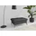 sit&more Polsterhocker Amica mit Stauraum 102 x 47 x 69 cm Grau