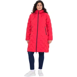 Ulla Popken Wintermantel rot XXXL-4XL