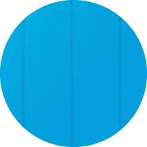 Tectake Solarfolie rund Ø 455 cm blau