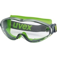 Uvex Schutzbrille ultrasonic 9302.275, Vollsichtbrille, farblos / anthrazit-lime
