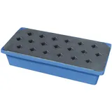 emtez Auffangwanne Polyethylen 80,5 x 40,5 x 17 cm weiß