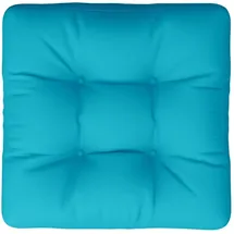vidaXL Palettenkissen 60 x 60 x 12 cm türkis 1 St.