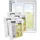 EasyMaxx Fliegengitter Fenster 150 x 150 cm Weiß