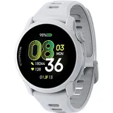 COROS Pace 4 GPS 43 mm Silikonarmband Weiß 22 mm