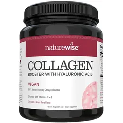 Veganer Kollagensupport* mit Hyaluronsäure - Mixed-Beeren-Geschmack (261 Gramm)