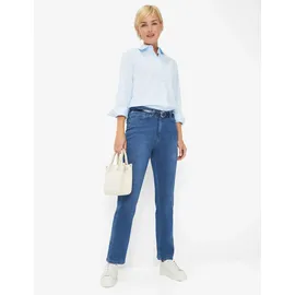 RAPHAELA by BRAX Style PATTI STRAIGHT STONED, denim blau, Gr. 44K