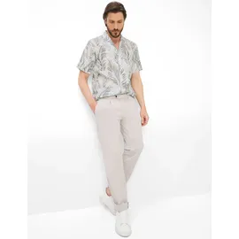 EUREX BY BRAX Luis Bundfaltenhose Silber 25