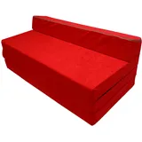 Natalia Spzoo Klappmatratze 200x120x10 cm - Premium Schaumstoff Gästematratze für Zwei Personen, Faltbare Bodenmatratze, Schaumsofa - Optimal für Übernachtungsgäste