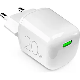 PURO 20W USB-C wall charger - Gan technology - White