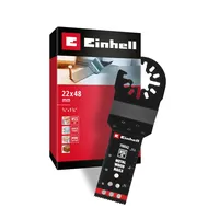 Einhell 708042 Tauchsägeblatt BIM Met, 22mm Bimetall Multifunktionswerkzeug-Zubehör-Set 22