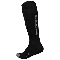 Endura Singletrack Sock Schienbeinprotektoren-Schwarz-L-XL